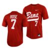 Alabama Crimson Tide Caden Rose College Baseball Jersey Natural