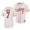 Alabama Crimson Tide Bryce Eblin College Baseball Jersey Natural