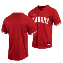 Alabama Crimson Tide College Baseball Crimson Replica Jersey