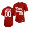 Alabama Crimson Tide Custom College Baseball Jersey Red