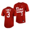 Alabama Crimson Tide David Robertson College Baseball Jersey Crimson