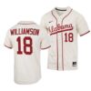 Alabama Crimson Tide Garrett McMillan College Baseball Jersey Crimson