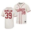 Alabama Crimson Tide Drew Williamson College Baseball Jersey Natural