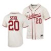 Alabama Crimson Tide Will Hodo College Baseball Jersey Crimson