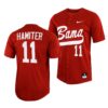 Alabama Crimson Tide William Hamiter College Baseball Jersey Natural