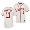 Alabama Crimson Tide Will Hodo College Baseball Jersey Natural