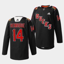 Anaheim Ducks Adam Henrique Angels Night Black Jersey
