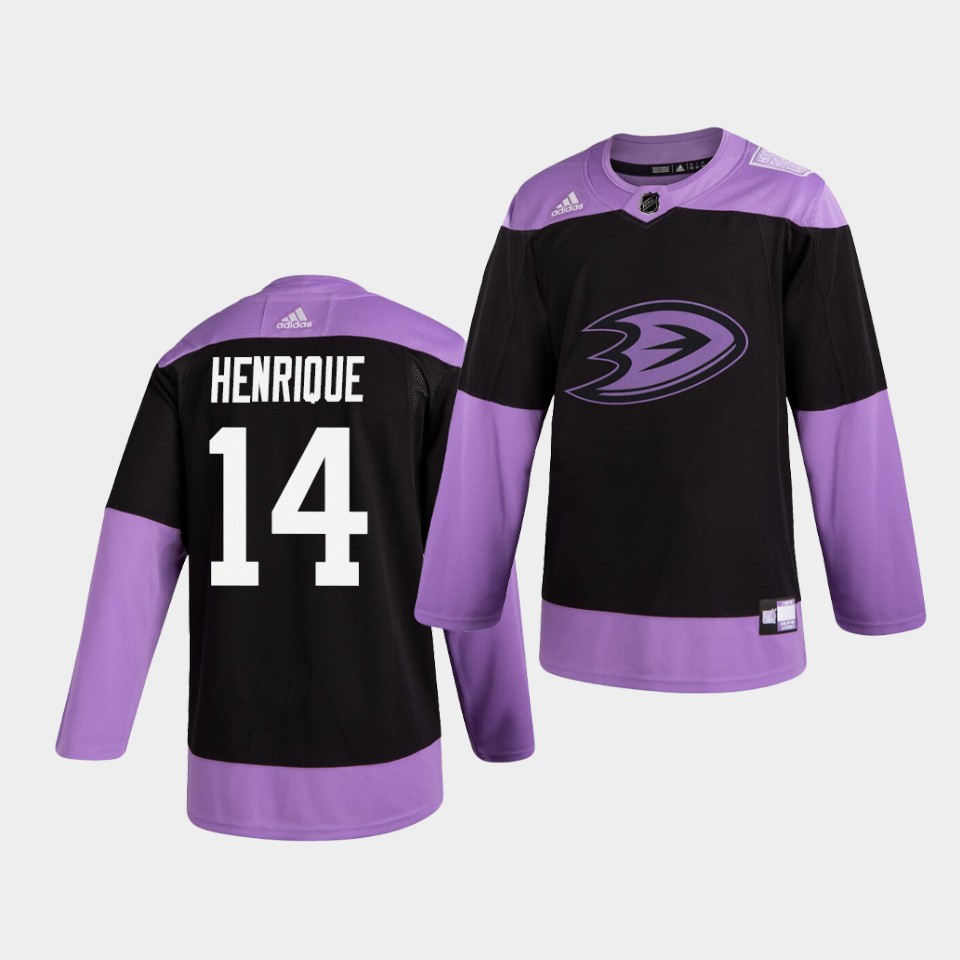 Anaheim Ducks Adam Henrique Hockey Fights Cancer Practice Jersey Anaheim Ducks Adam Henrique Hockey Fights Cancer Practice Jersey