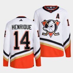 Anaheim Ducks Adam Henrique Reverse White Jersey