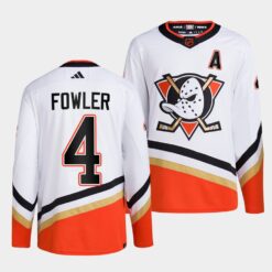 Anaheim Ducks Cam Fowler Reverse White Jersey