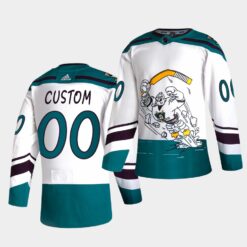 Anaheim Ducks Custom Reverse White Special Edition Jersey