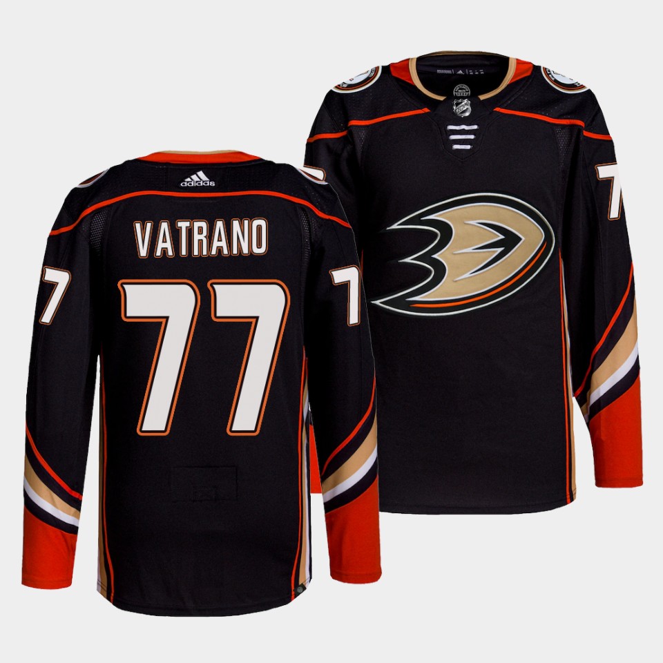 Anaheim Ducks Frank Vatrano Home Black Jersey Anaheim Ducks Frank Vatrano Home Black Jersey