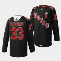 Anaheim Ducks Jakob Silfverberg Angels Night Black Jersey
