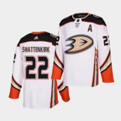 Anaheim Ducks Kevin Shattenkirk Away White Jersey