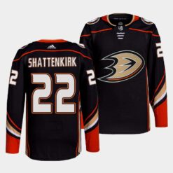 Anaheim Ducks Kevin Shattenkirk Home Black Jersey