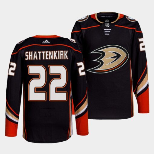 Anaheim Ducks Kevin Shattenkirk Home Black Jersey
