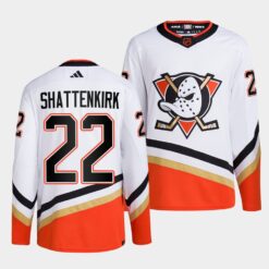 Anaheim Ducks Kevin Shattenkirk Reverse White Jersey