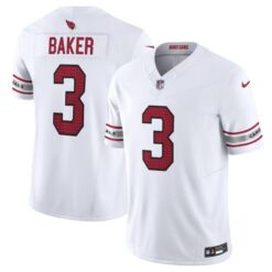 Arizona Cardinals Budda Baker White F.U.S.E. Limited Jersey