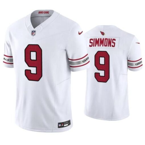 Arizona Cardinals Isaiah Simmons White F.U.S.E. Limited Jersey