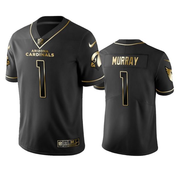 Arizona Cardinals Kyler Murray Black Golden Limited Jersey Arizona Cardinals Kyler Murray Black Golden Limited Jersey