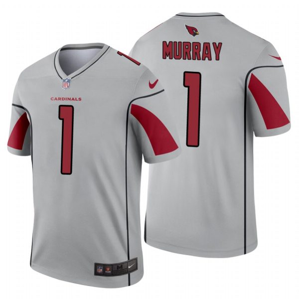 Arizona Cardinals Kyler Murray Silver Inverted Limited Jersey Arizona Cardinals Kyler Murray Silver Inverted Limited Jersey