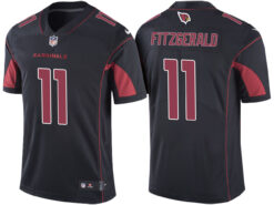 Arizona Cardinals Larry Fitzgerald Black Color Rush Limited Jersey