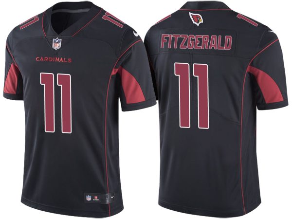 Arizona Cardinals Larry Fitzgerald Black Color Rush Limited Jersey Arizona Cardinals Larry Fitzgerald Black Color Rush Limited Jersey