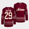 Arizona Coyotes Barrett Hayton 2023 St. Patricks Day Green Jersey