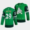 Arizona Coyotes Awson Crouse 2023 St. Patricks Day LGreen Jersey