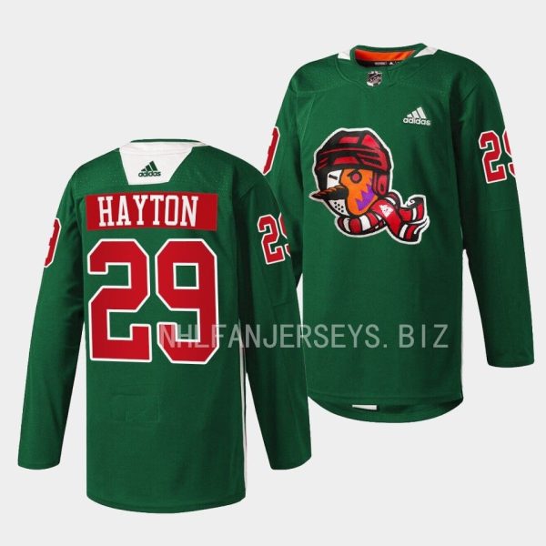 Arizona Coyotes Barrett Hayton Howliday Green Jersey Arizona Coyotes Barrett Hayton Howliday Green Jersey