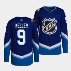 Arizona Coyotes Clayton Keller 2022 NHL All-Star Blue Jersey