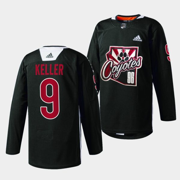 Arizona Coyotes Clayton Keller Night Special Black Jersey Arizona Coyotes Clayton Keller Night Special Black Jersey