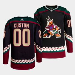 Arizona Coyotes Custom Home Black Jersey