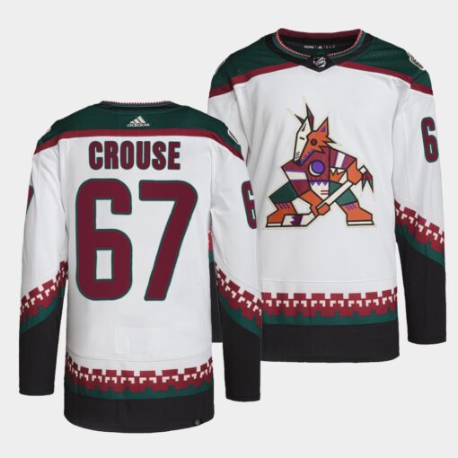 Arizona Coyotes Lawson Crouse Away White Jersey