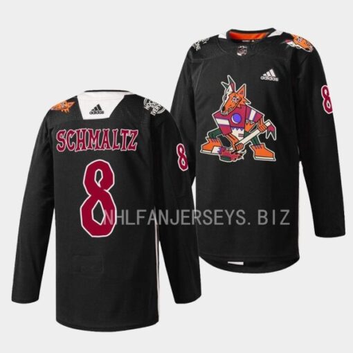 Arizona Coyotes Nick Schmaltz 2023 Black Excellence Night Black Jersey