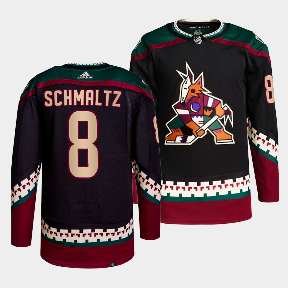 Arizona Coyotes Nick Schmaltz Home Black Jersey Arizona Coyotes Nick Schmaltz Home Black Jersey
