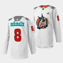 Arizona Coyotes Nick Schmaltz Los Yotes Night White Jersey