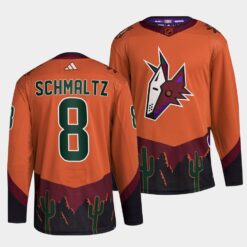 Arizona Coyotes Nick Schmaltz Reverse Orange Jersey