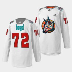 Arizona Coyotes Travis Boyd Los Yotes Night White Jersey
