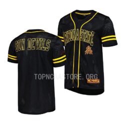 Arizona State Sun Devils Free Spirited Black College Baseball Jersey