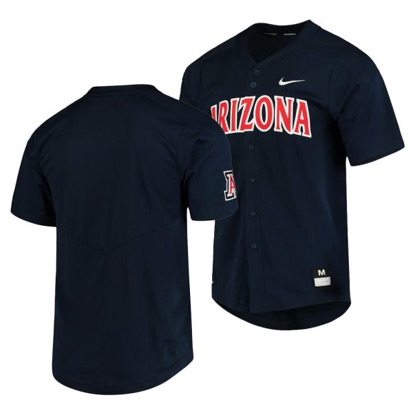 Arizona Wildcats College Baseball Navy Elite Jersey Arizona Wildcats College Baseball Navy Elite Jersey