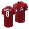 Arkansas Razorbacks Dallas Keuchel College Baseball Jersey Natural