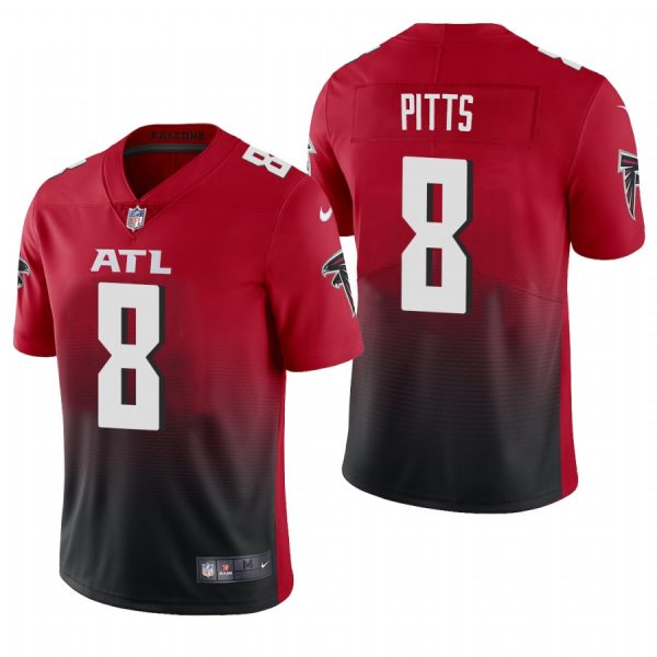 Atlanta Falcons Kyle Pitts Red Alternate Limited Jersey Atlanta Falcons Kyle Pitts Red Alternate Limited Jersey