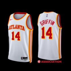 Atlanta Hawks AJ Griffin 2022-23 Association Edition Jersey White