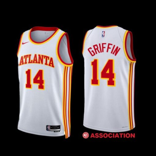 Atlanta Hawks AJ Griffin 2022-23 Association Edition Jersey White