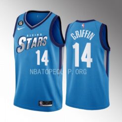 Atlanta Hawks AJ Griffin 2023 NBA Rising Stars Blue Jersey