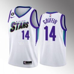 Atlanta Hawks AJ Griffin 2023 NBA Rising Stars White Jersey