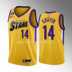 Atlanta Hawks AJ Griffin 2023 NBA Rising Stars Yellow Jersey