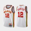 Atlanta Hawks De’Andre Hunter 2022-23 Icon Edition Jersey Red