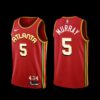 Atlanta Hawks Dejounte Murray Black Statement Edition Jersey